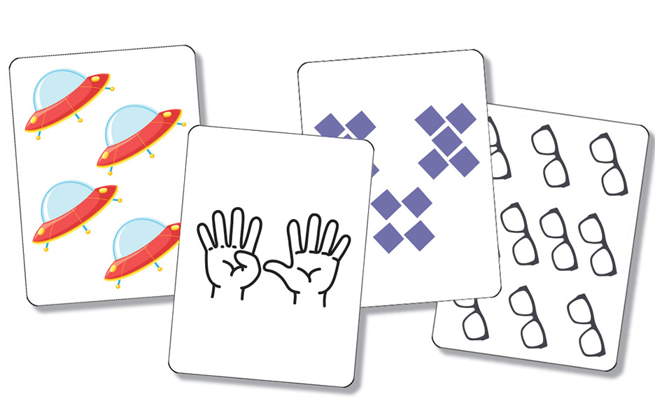 FLASH CARDS - Counting 6