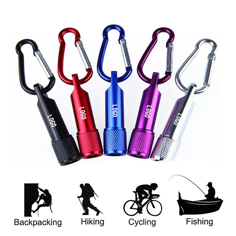 LED Flash Light Torch with Climbing Hook 2