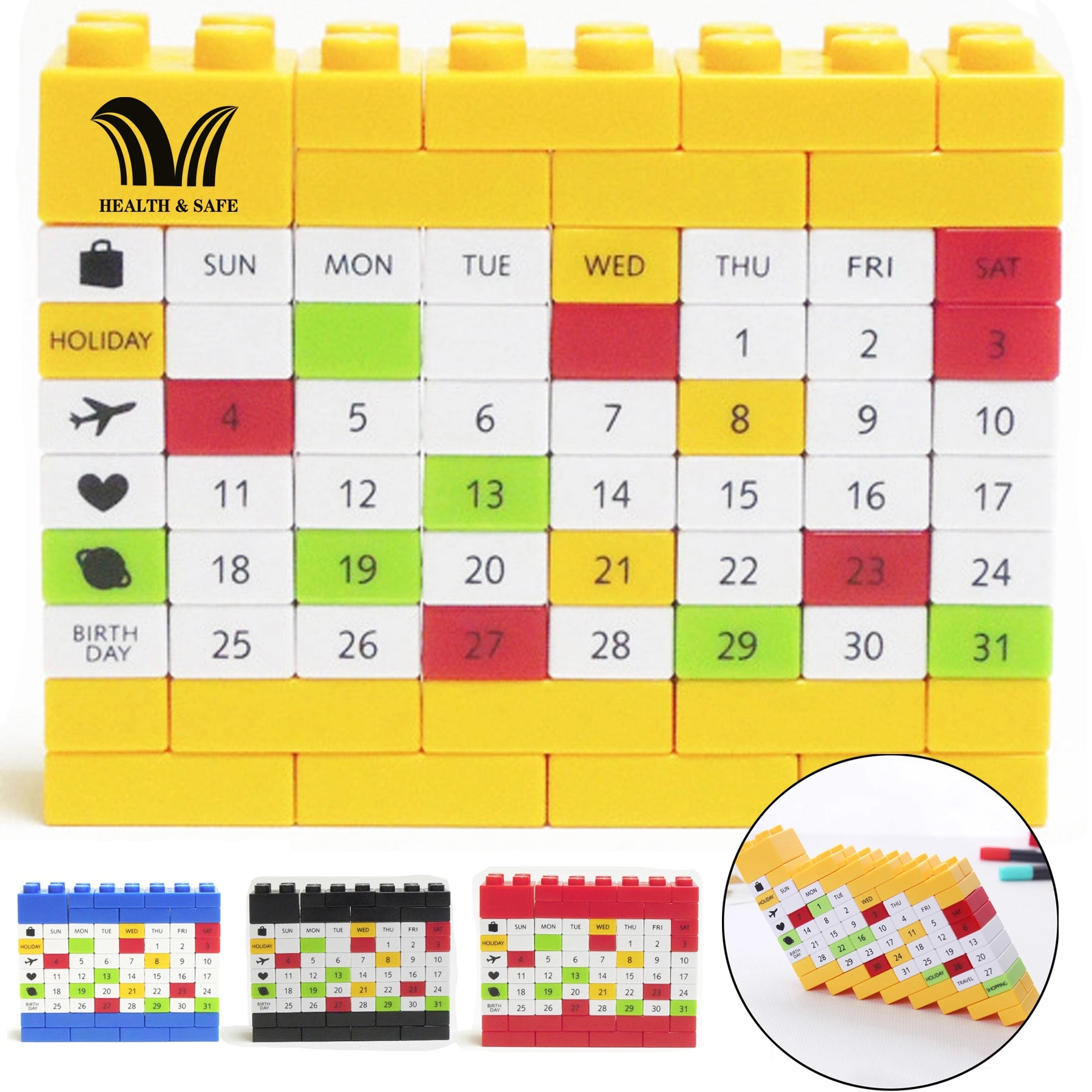Blocks Toy Calendar 2