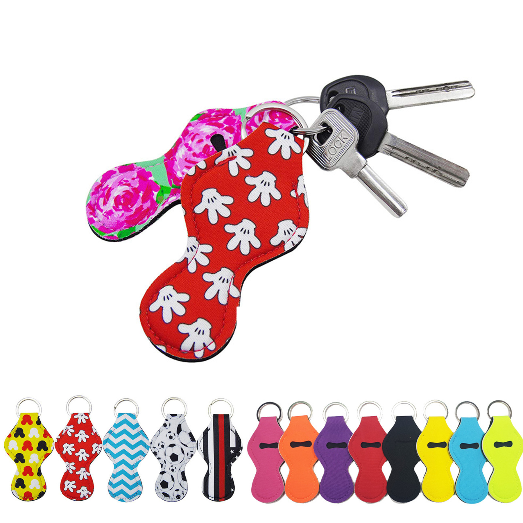 Chapstick Holder Keychain 1