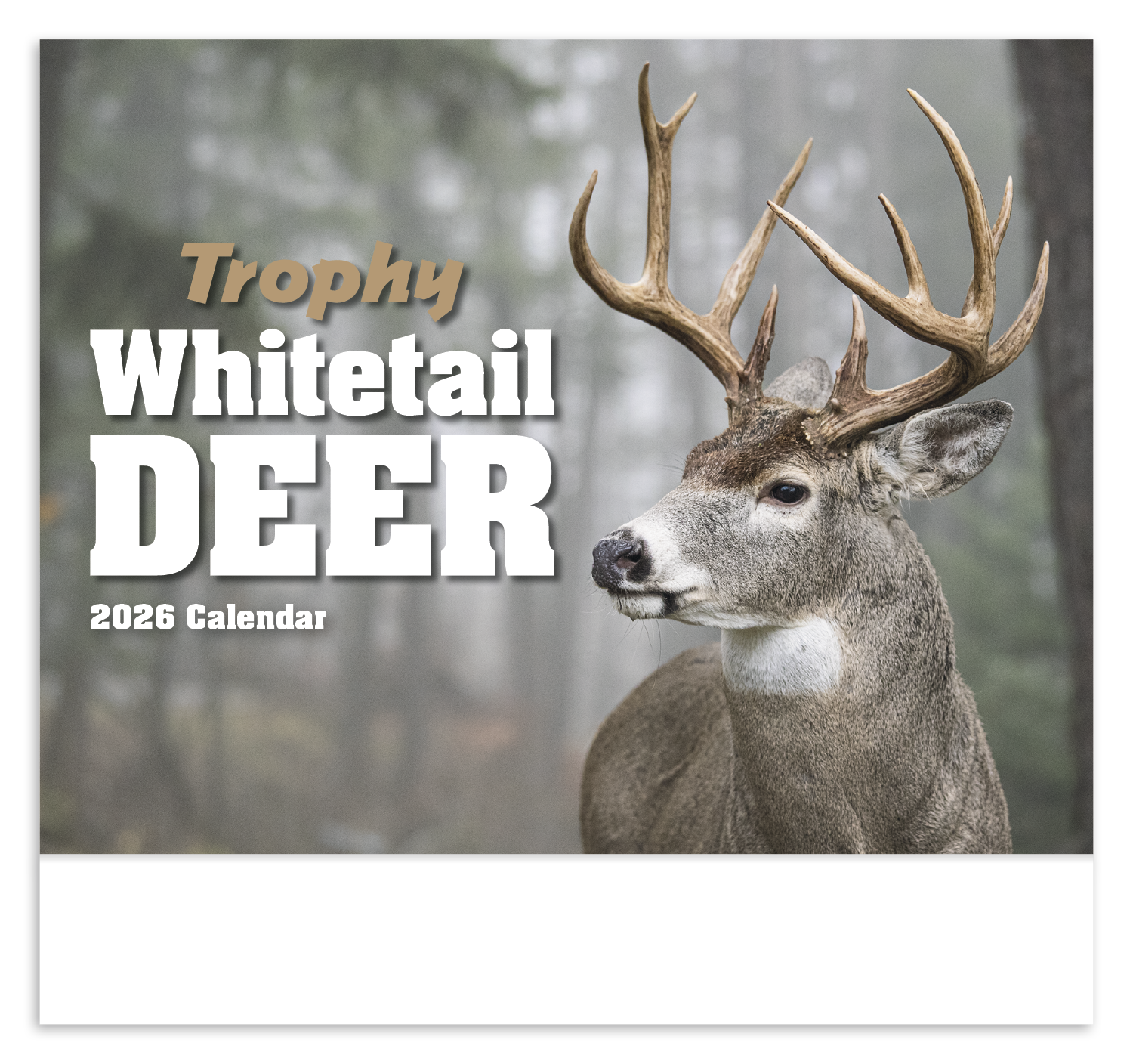 HotLine® Products Trophy Whitetail Deer Appointment Calendar - Stapled 17