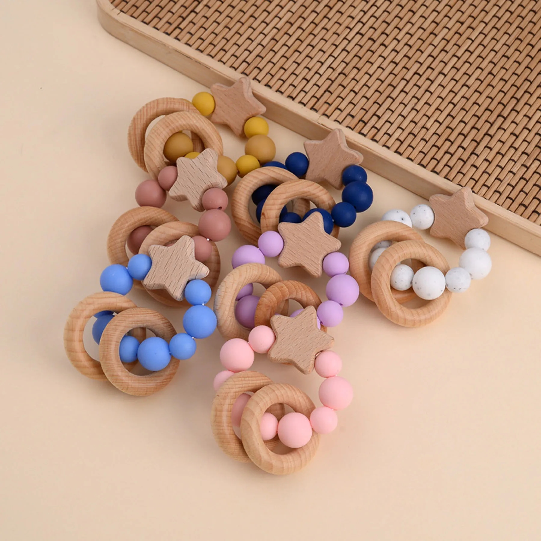 Beech Wood Teething Toy 3