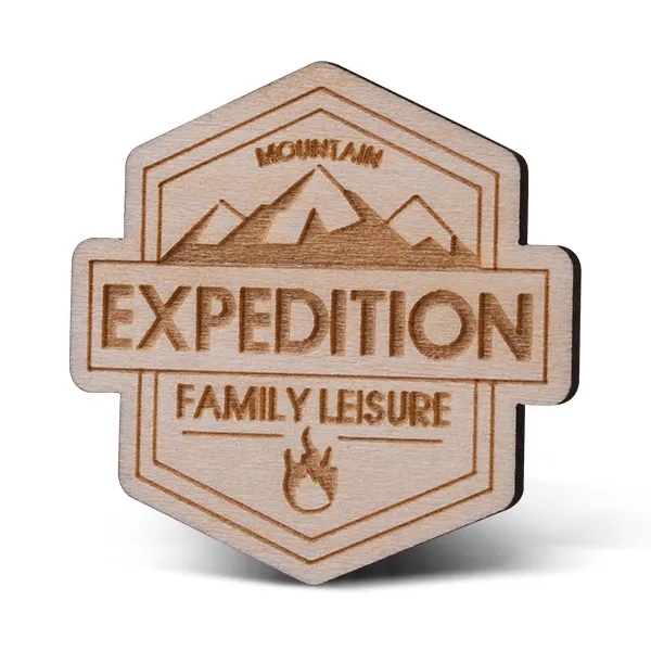 0.75"Custom Wood Pins 6