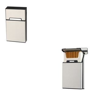 Brushed Aluminum Panel Cigarette Case 10
