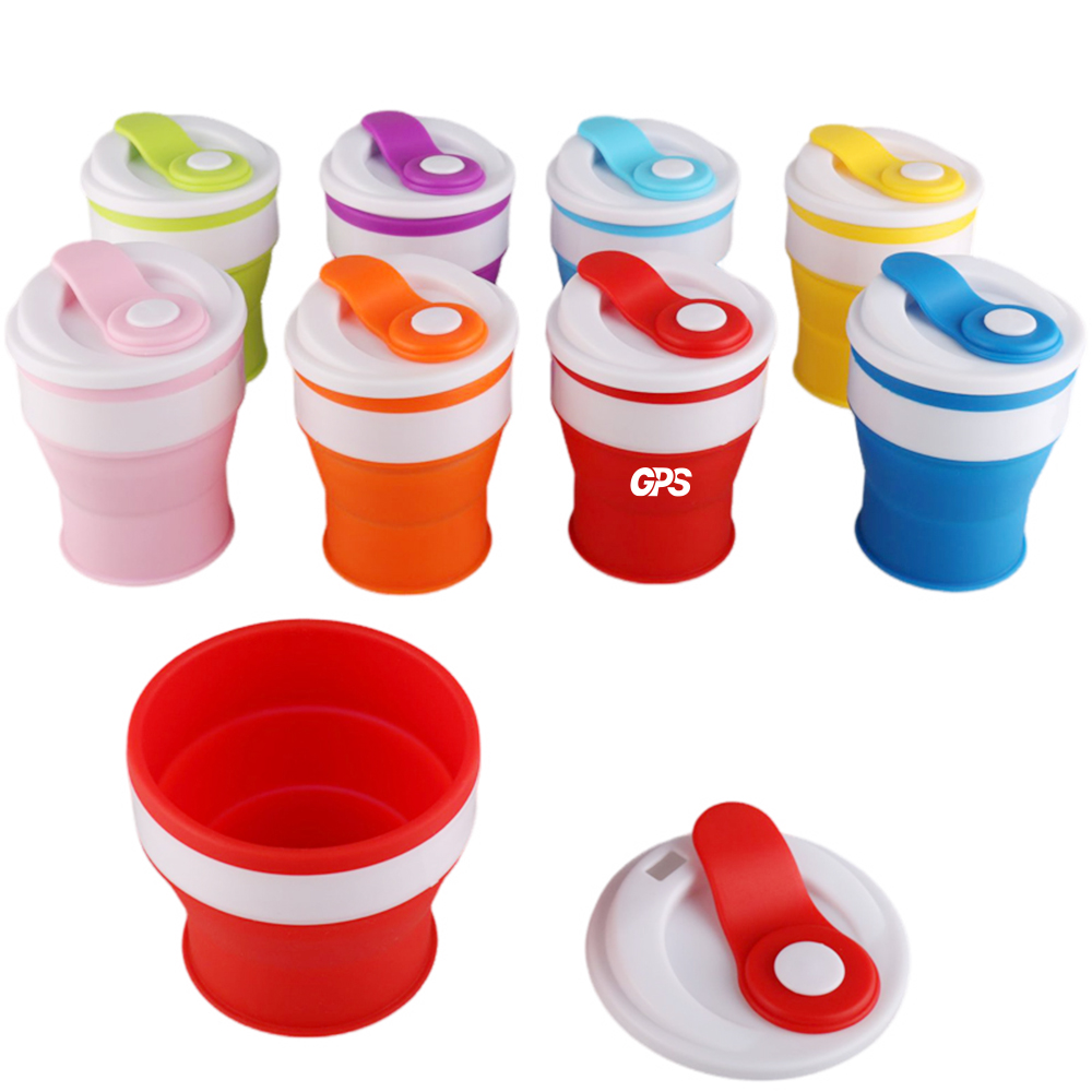 Silicone Folding Collapsible Water Cup Coffee Mug