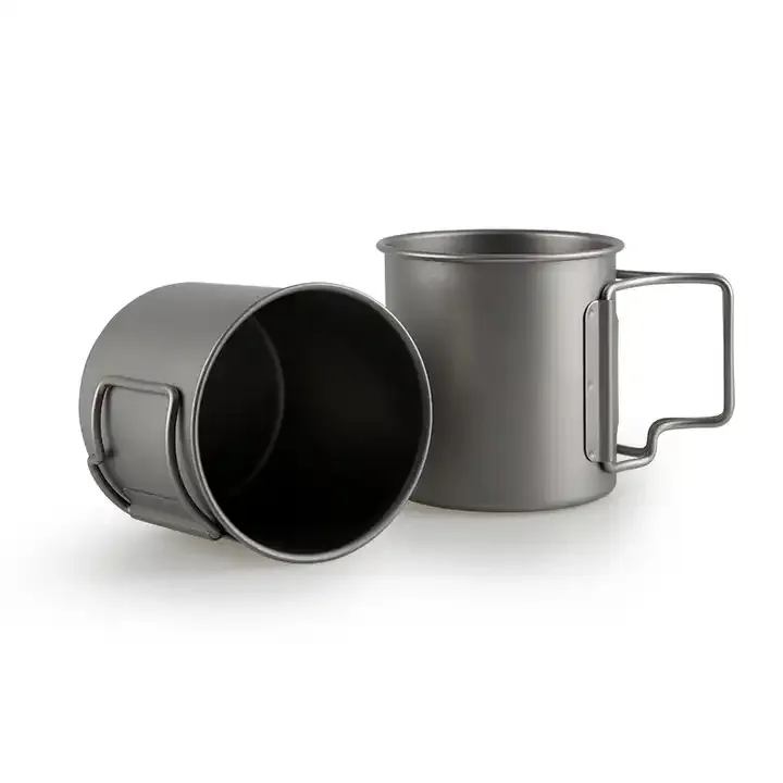 Everest Ultralight Titanium Camping Mug (12oz/14oz/16oz) 10