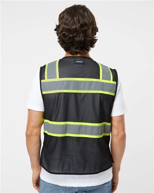 EV Series Enhanced Visibility 3 Pocket Mesh Vest