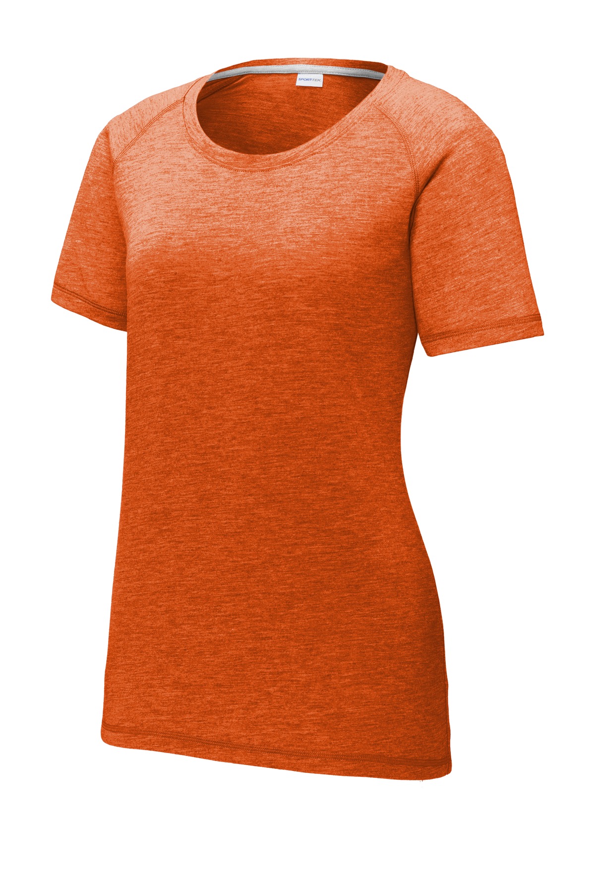Sport-Tek Women's PosiCharge Tri-Blend Wicking Scoop Neck Raglan Tee. LST400 15
