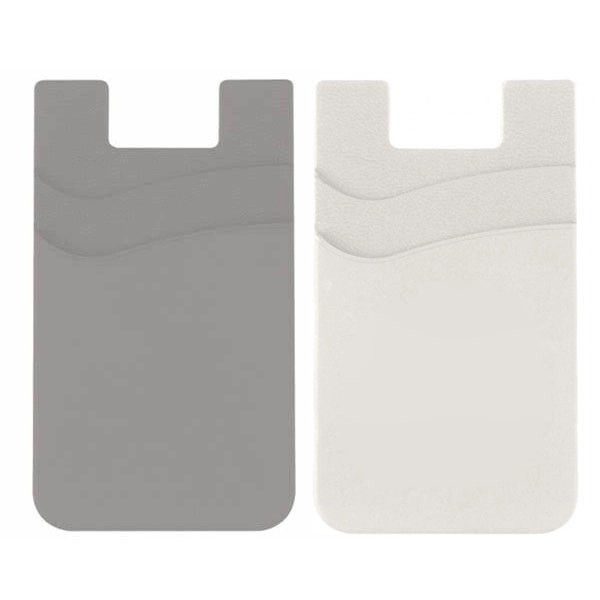 Dual Pocket Silicone Phone Wallet 6
