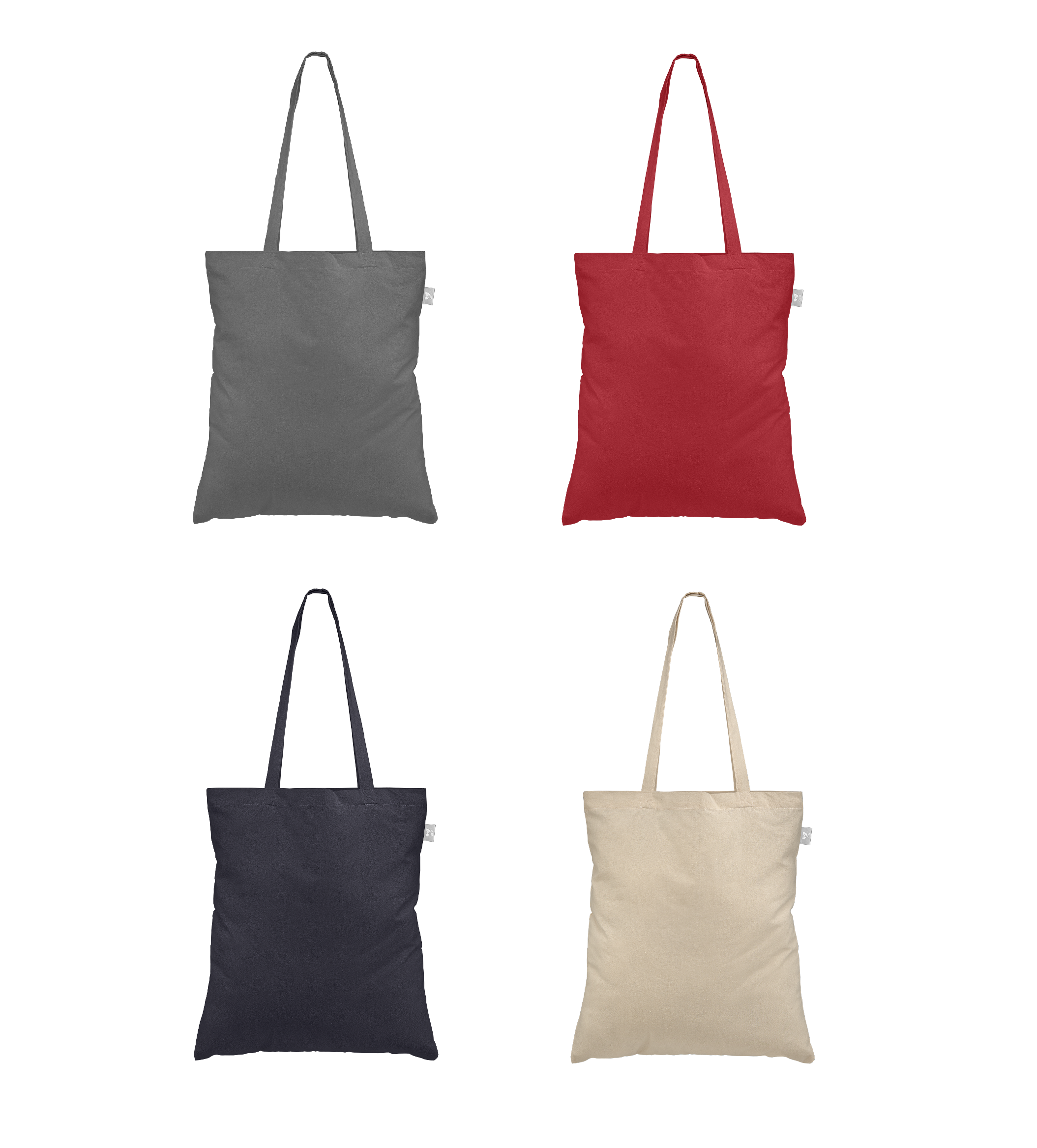 Geo - 5 oz. Recycled Cotton Tote Bag, custom tote bag with logo imprint 5