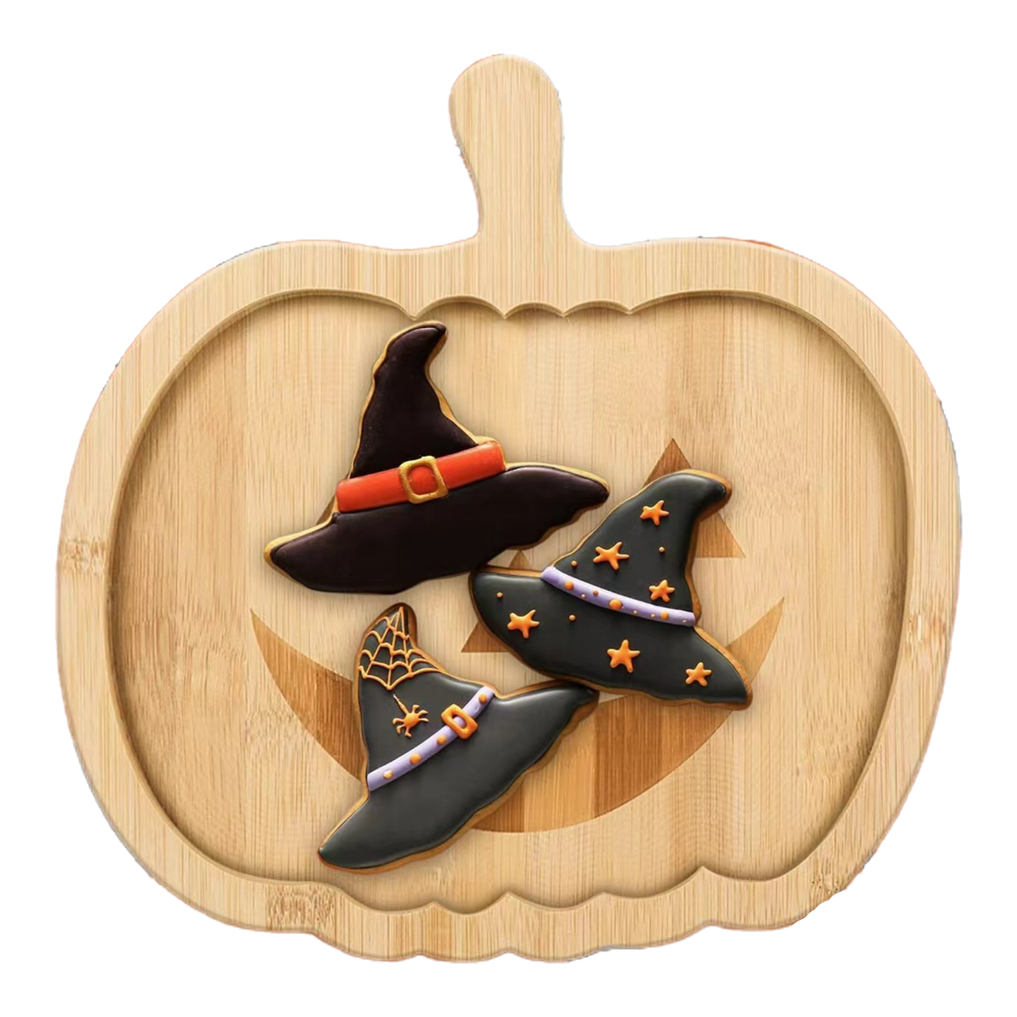 Pumpkin Shaped Wood Cutting Platter MOQ20 2