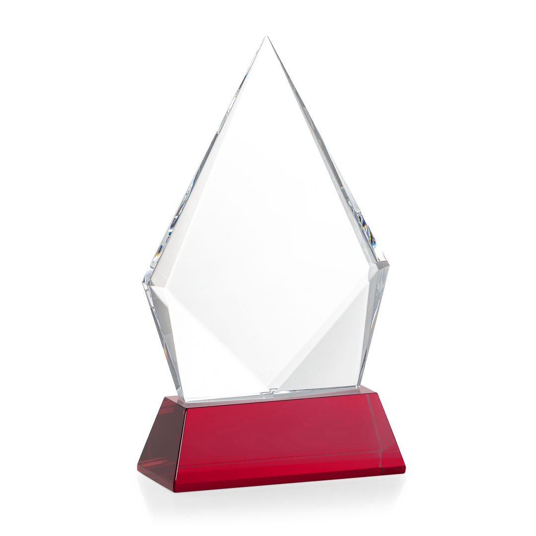 Shelton VividPrint™ Award on Newhaven Base - Red 4