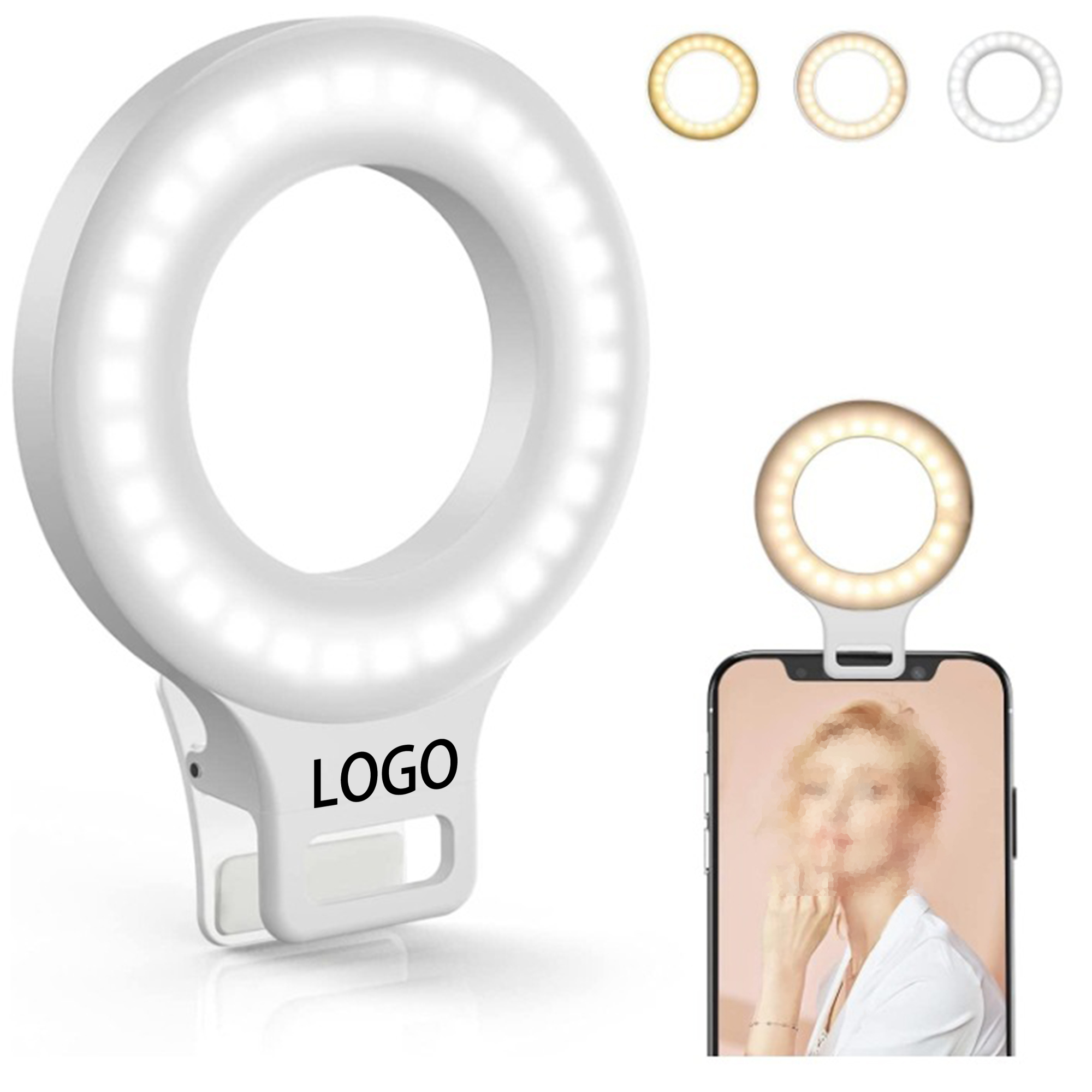 Adjustable Three-Color Video Conference LED Light 1