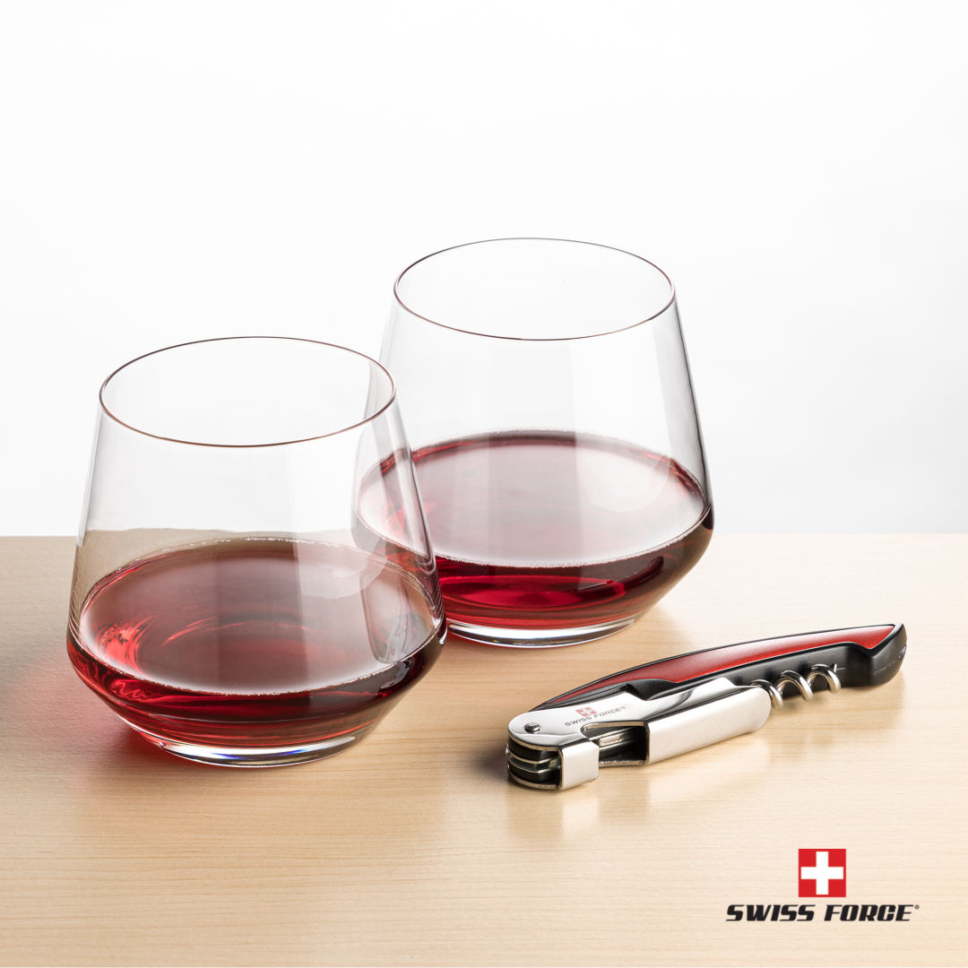 Swiss Force® Opener & Tucson Stemless Wine 19