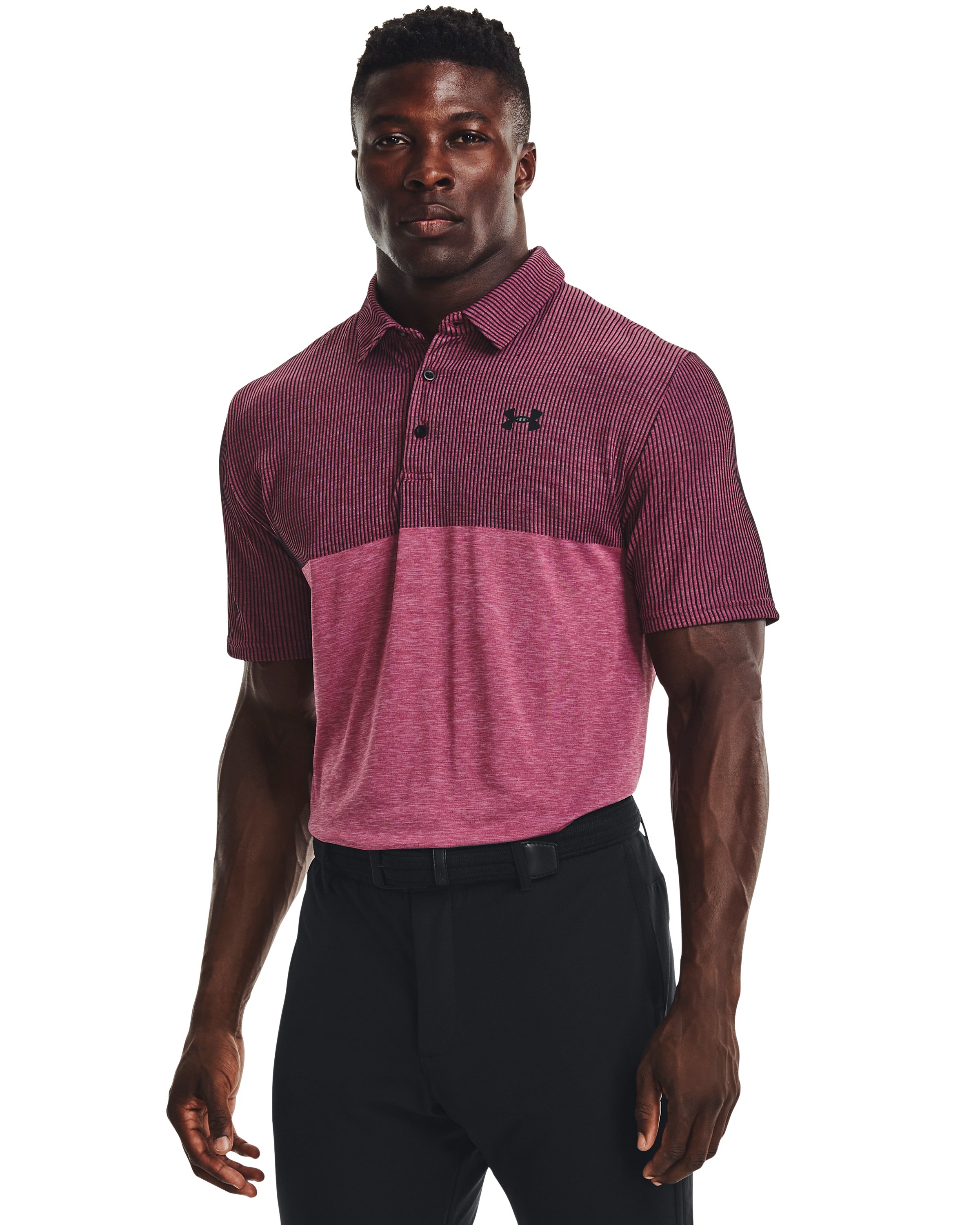 UA Vanish Seamless Blocked Men's Polo 2