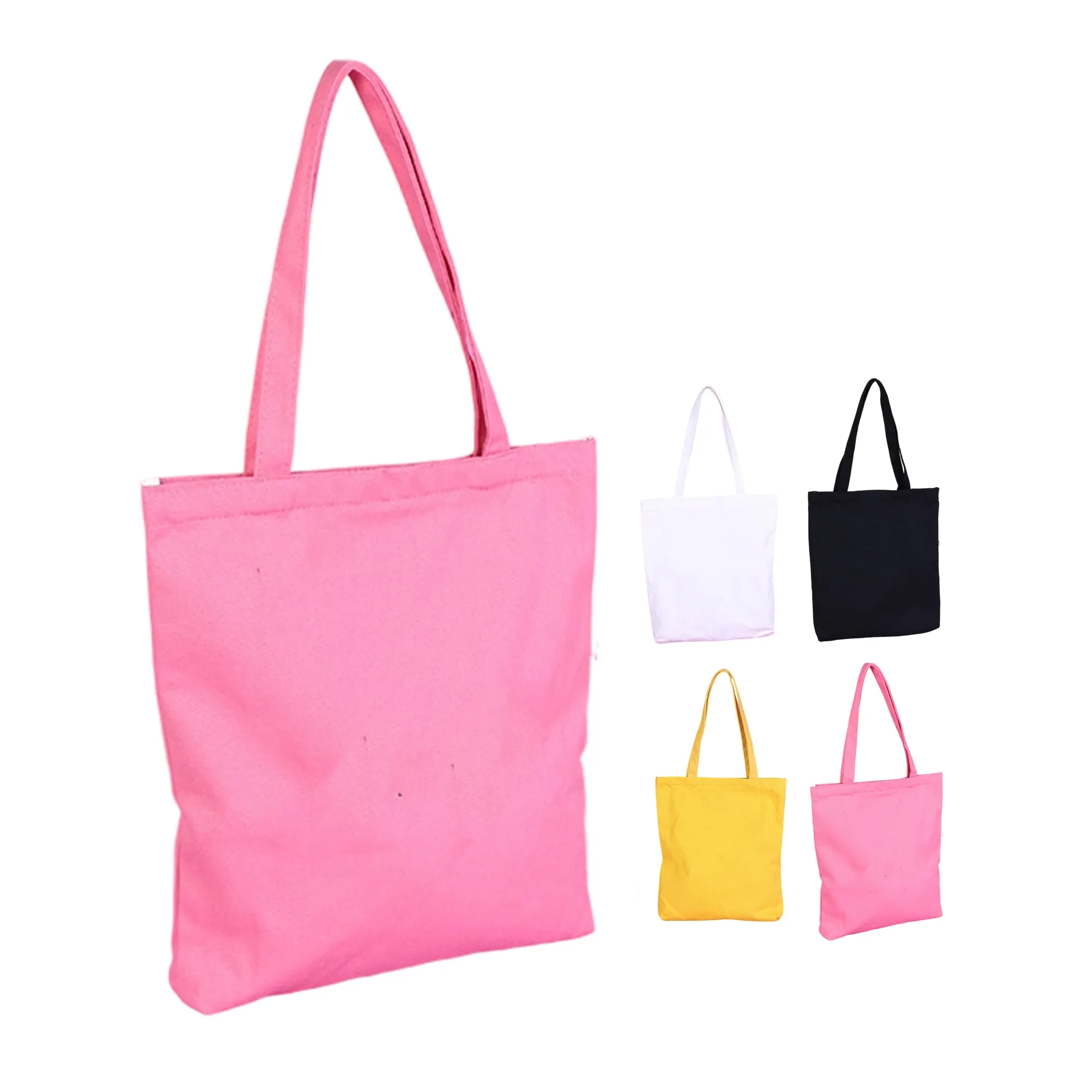 Canvas Shopping Bag, custom tote bag with logo imprint 6