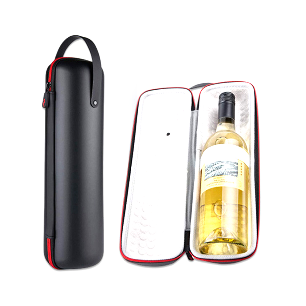 Shockproof Waterproof Protective Eva Insulated Wine Tote Bag