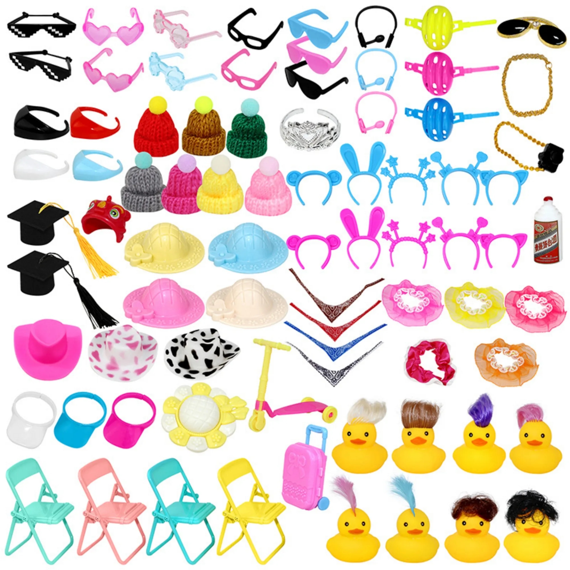 Squeeze Sound Yellow Duck Water Play Kit 12