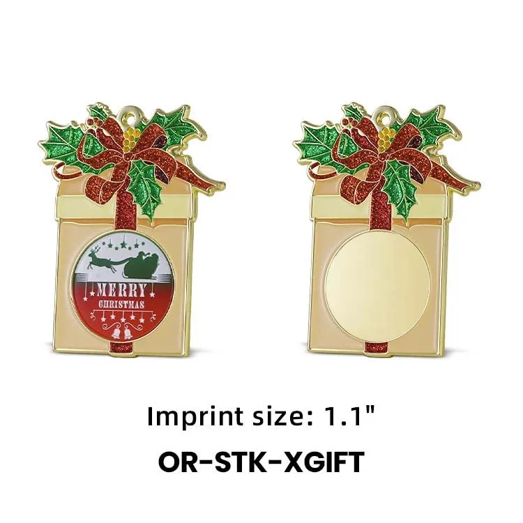 2.5" Custom Stock UV Printing Ornaments 9