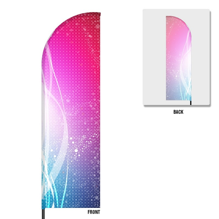 Flex Banner™ 14' Feather Flag Only, Single-Sided Advertising Outdoor Feather Flag 2