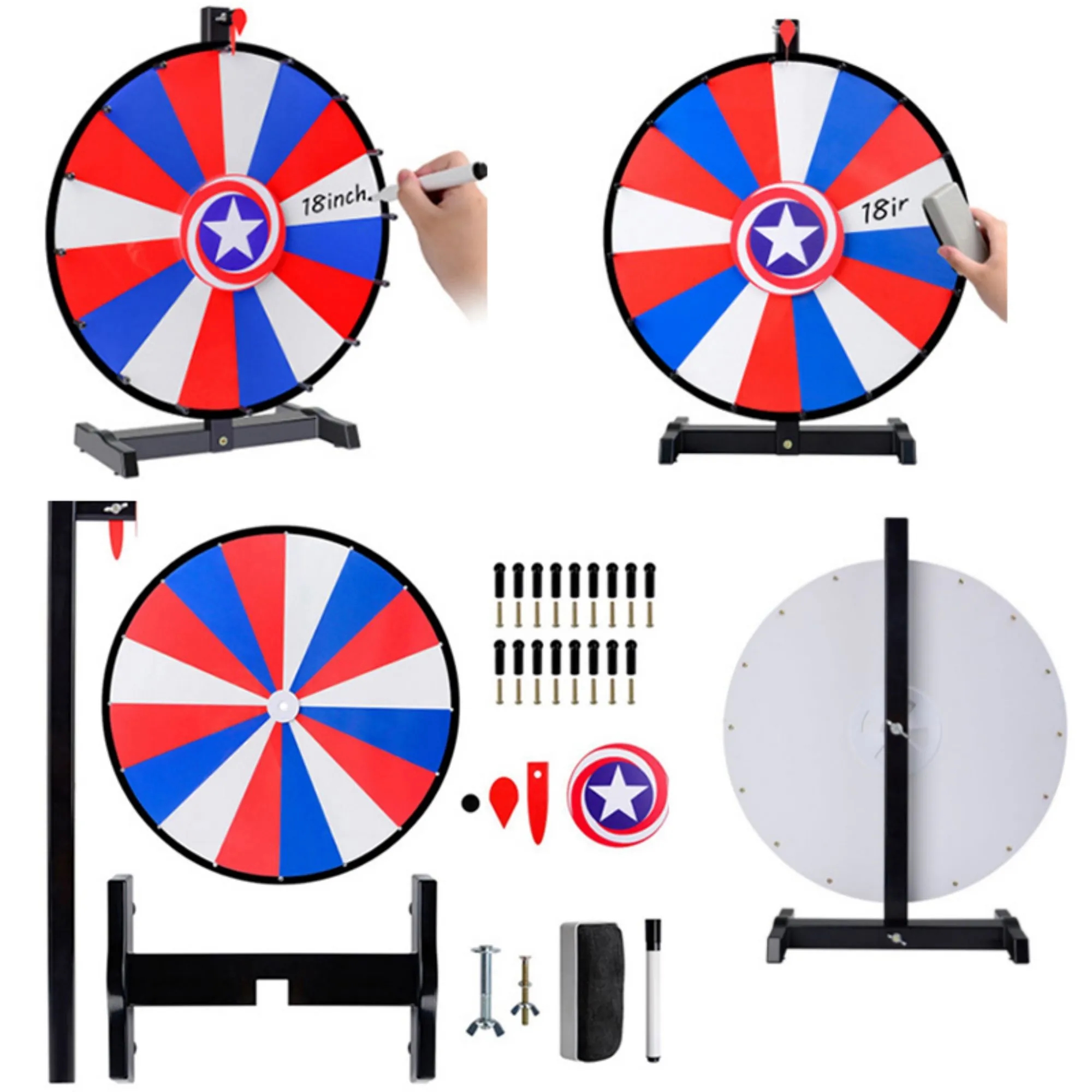 24 Inch Spinning Prize Wheel 2