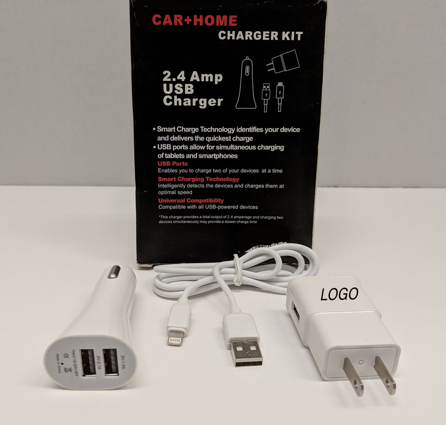 Car + Home iPhoneCharger Kit 3
