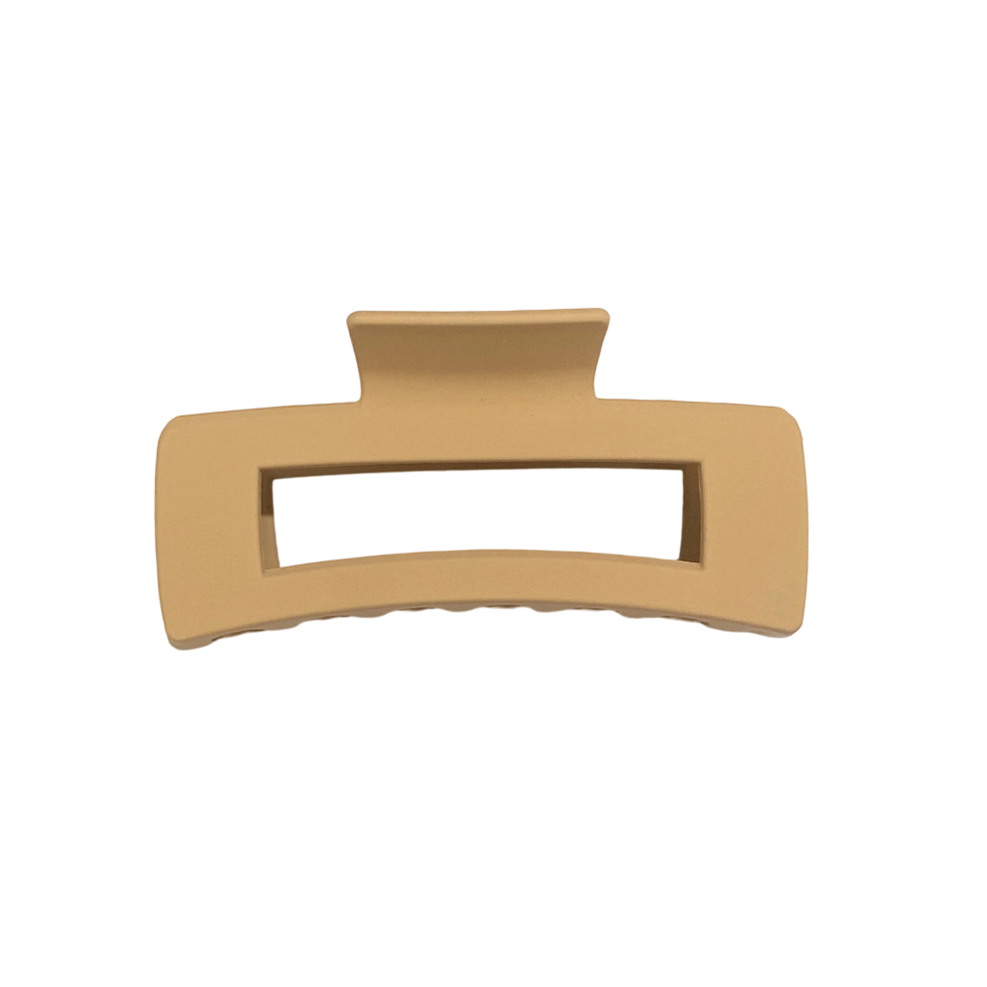 Matte Plastic Square Hair Clip With Strong Spring 11