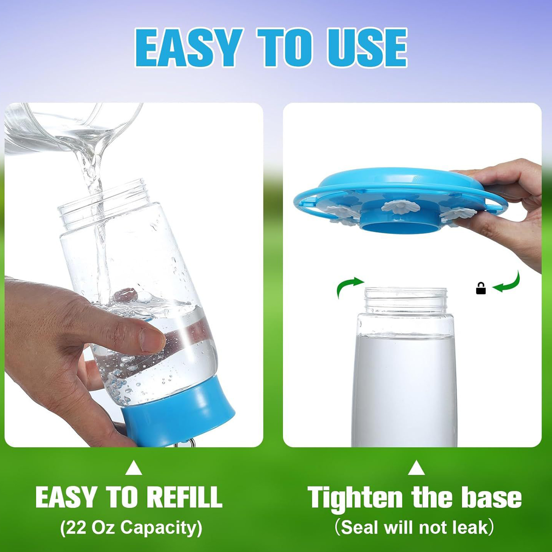 22 oz Hummingbird Nectar Feeder 4