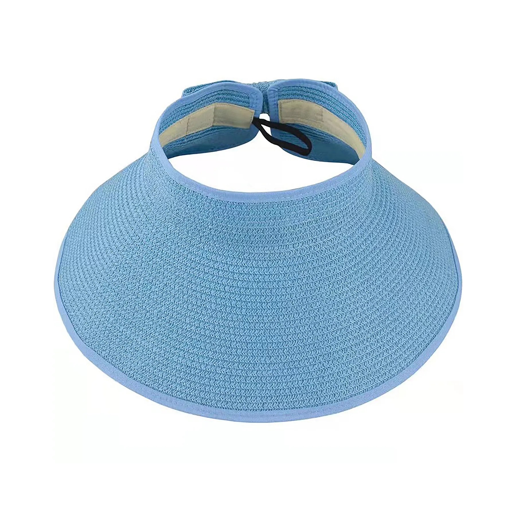 Roll-up Straw Sun Visor 9