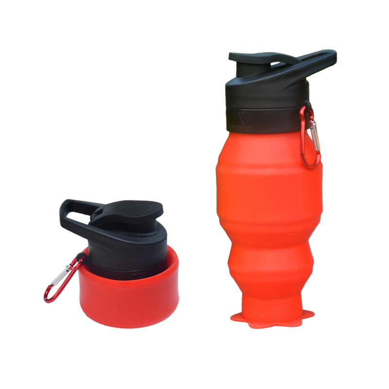 530ml Collapsible Silicone Water Bottle 4