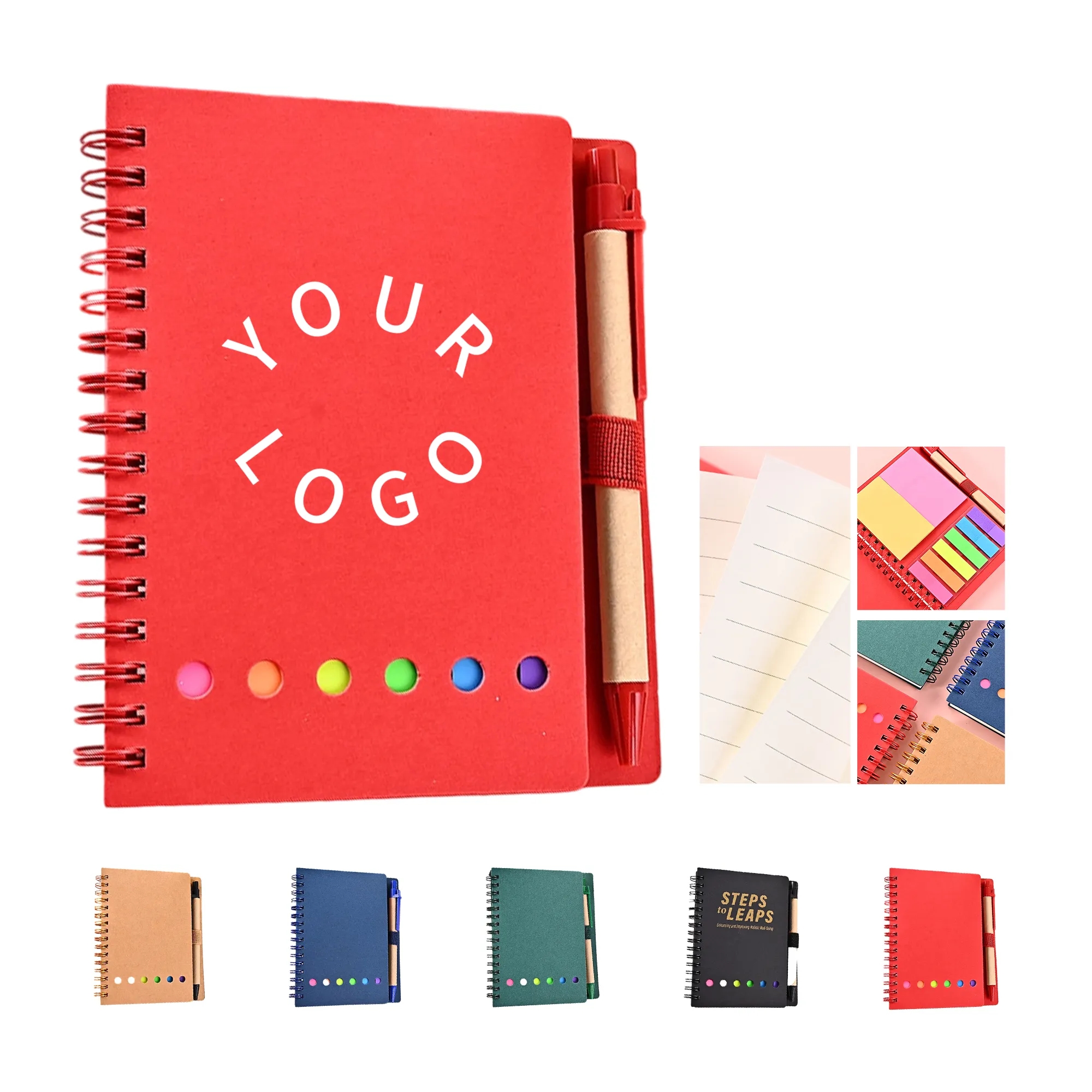Paper Spiral Notepad 2