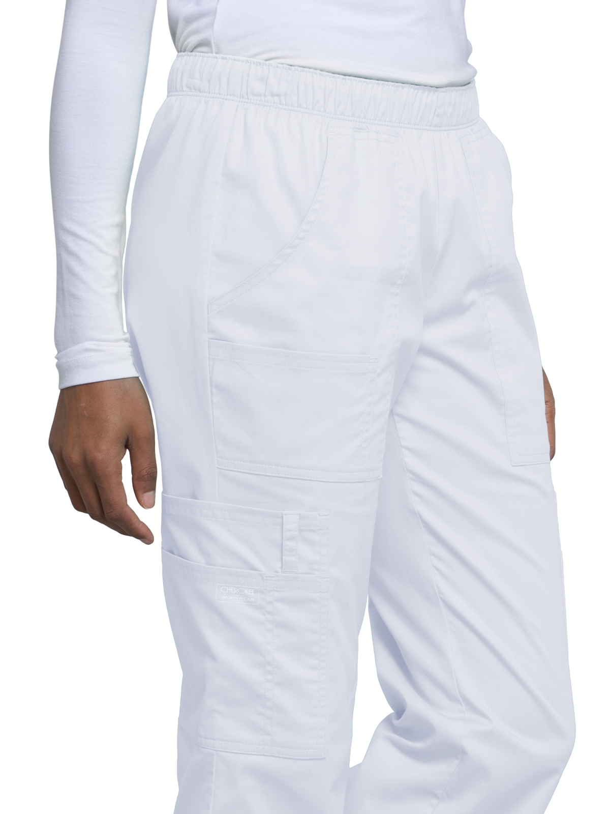 Cherokee - Workwear Core Stretch - Mid Rise Pull-On Cargo Pant 15