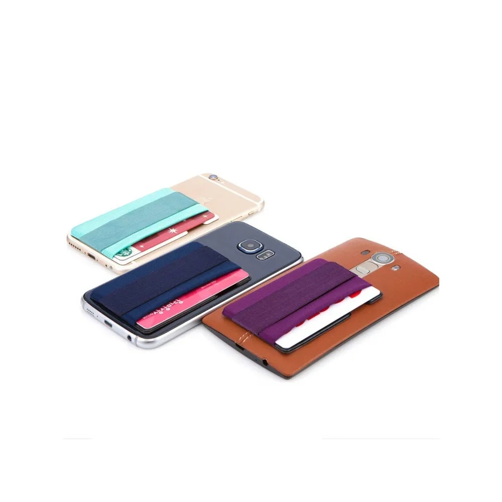 Smart Phone Card Wallet With Elastic Strap 5