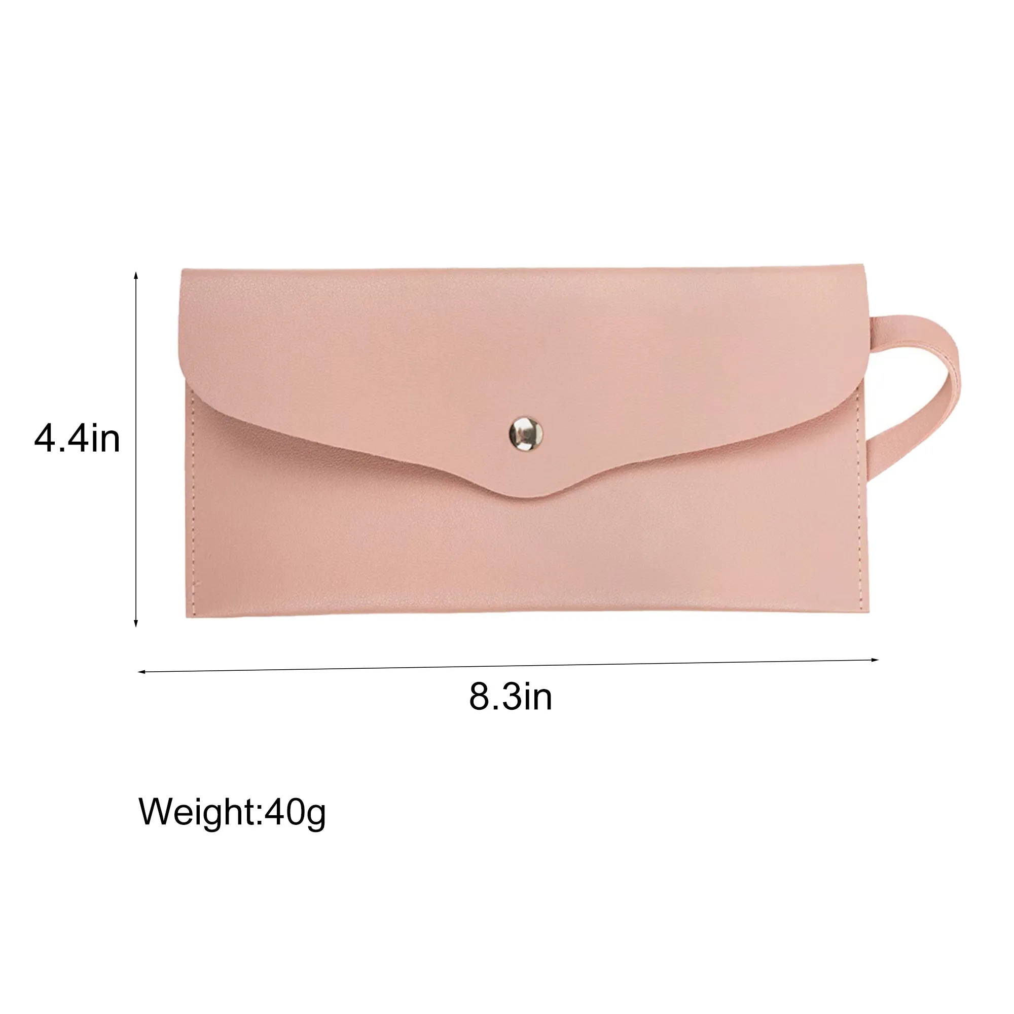 PU Leather Triangular Makeup Bag 4