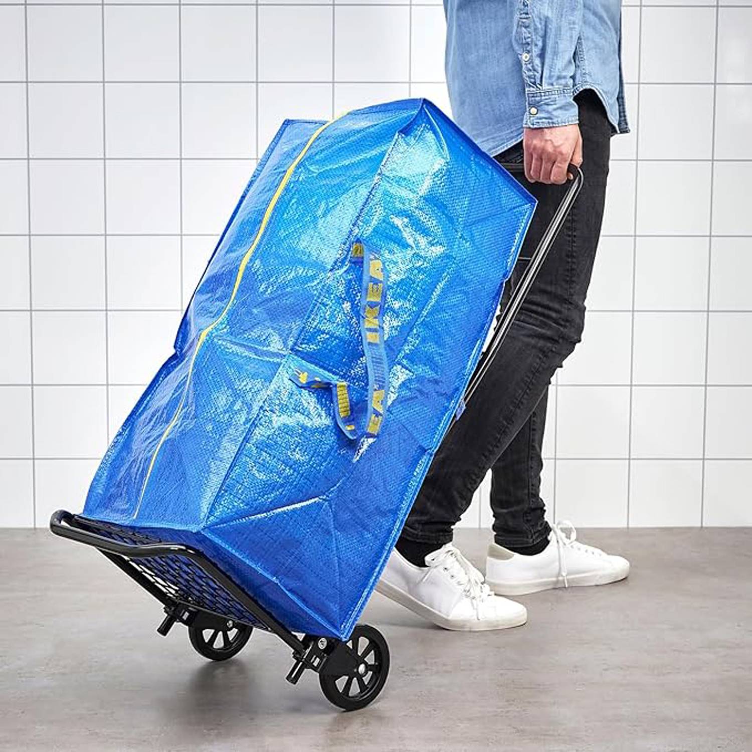 76L Durable PP Woven Zippered Storage Bag for Household 7