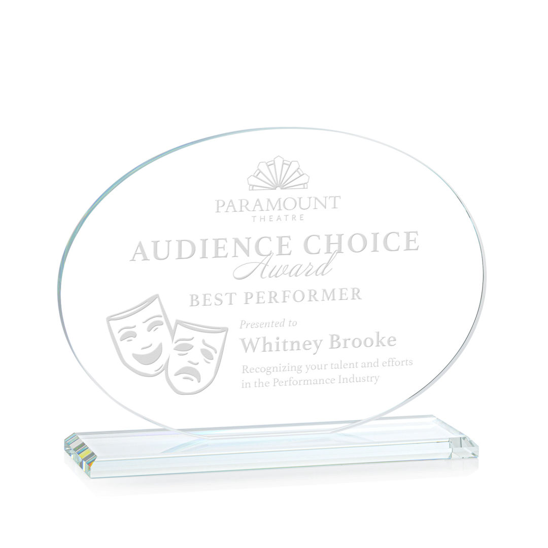 Austin Award (Horiz) - Clear