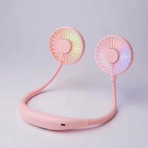 Dual Breeze Hands-Free Neck Fan with Mood Light 6