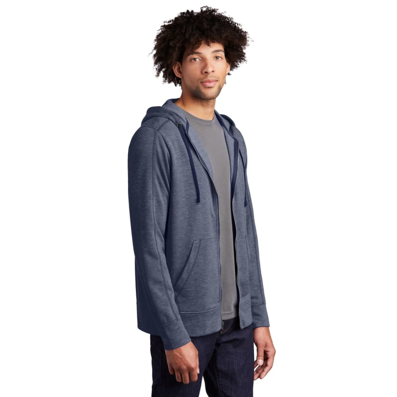 Sport-Tek PosiCharge Tri-Blend Wicking Fleece Full-Zip Hooded Jacket 10