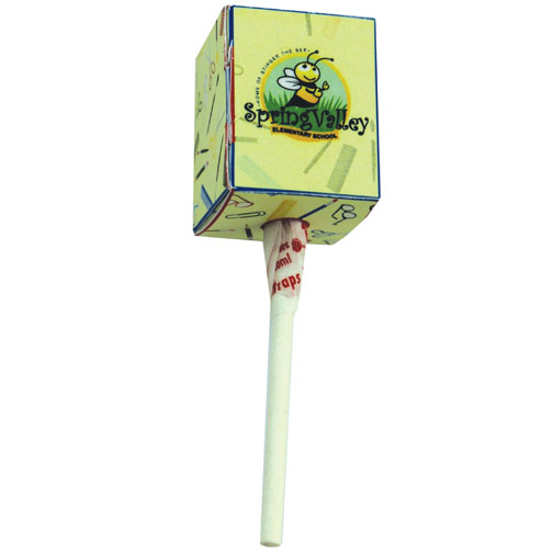 Dum Dum Pop W/ Flag or Four Color Process Box 2