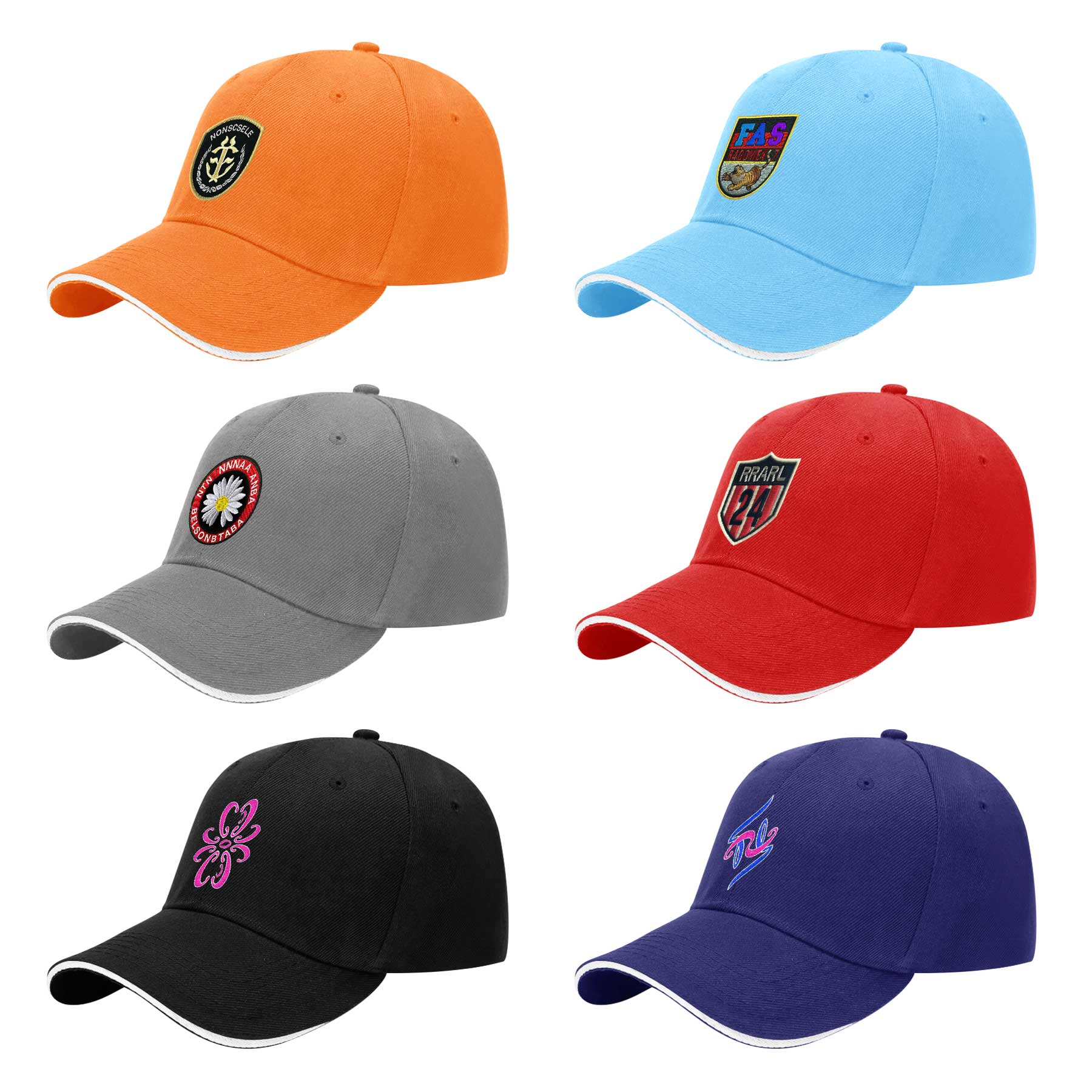 Cotton Baseball Cap 1
