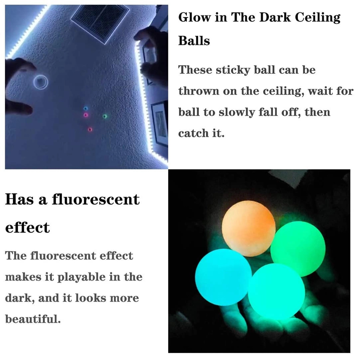 Glow Sticky Balls 3