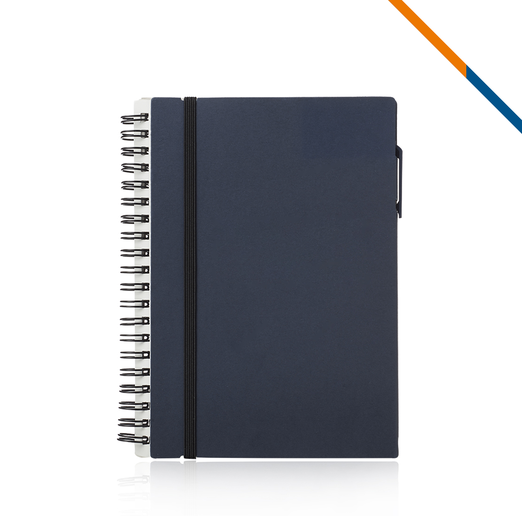 Rabia Elastic Closure Spiral Notebooks 6
