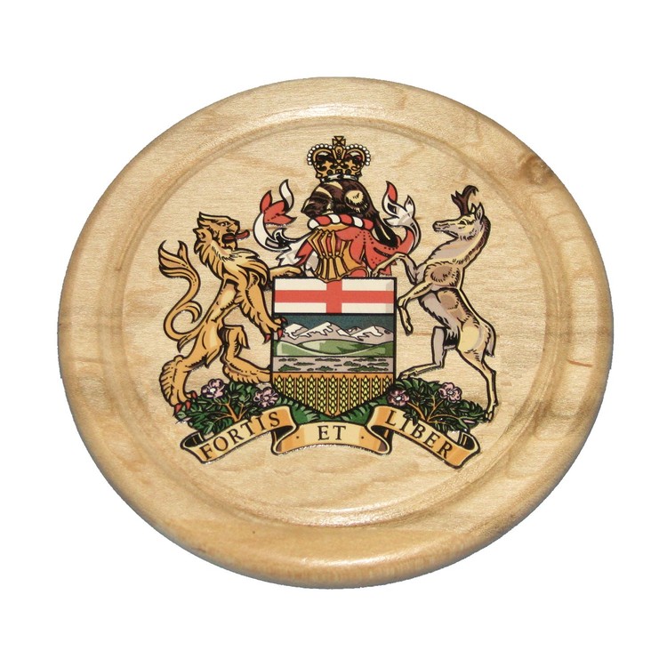 Round Wood Coaster 7