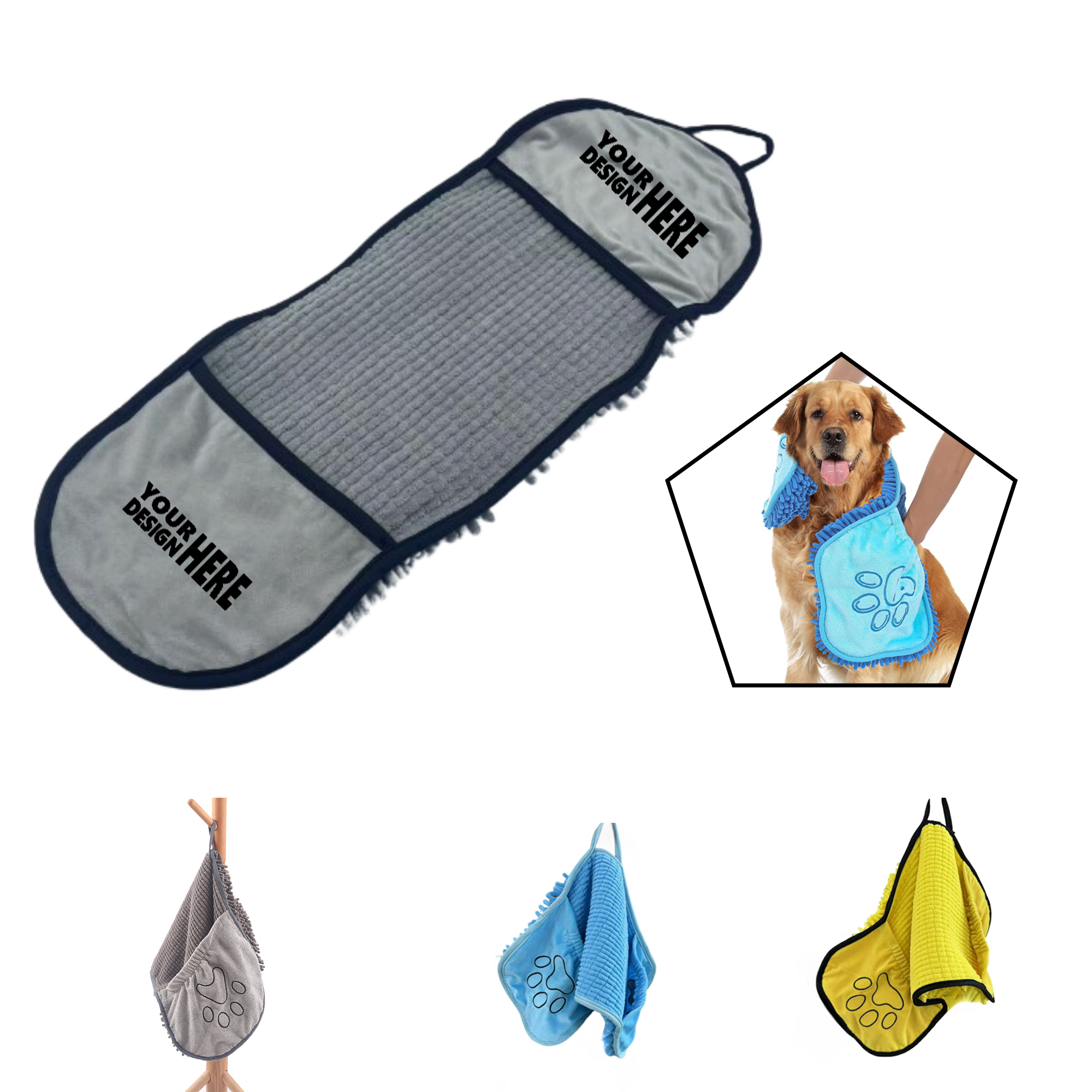 Premium Microfiber Dog Towel 3