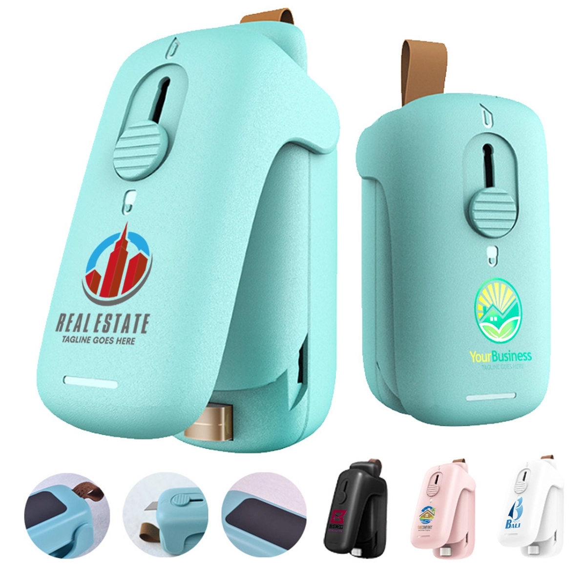 2 in 1 Mini Heat Vacuum Bag Sealer with Cutter 5