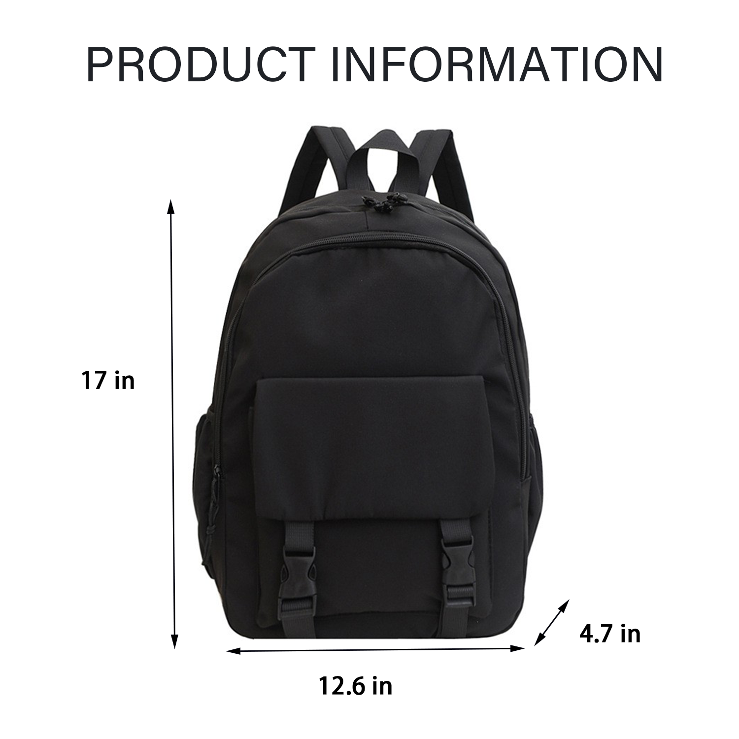 Nylon Student Travel Backpack 8
