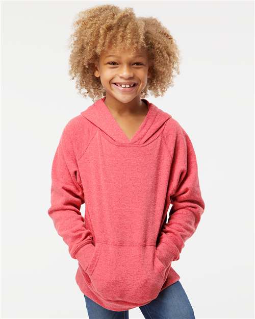 Youth Lightweight Special Blend Raglan Hooded Sweatshirt - PRM15YSB 23
