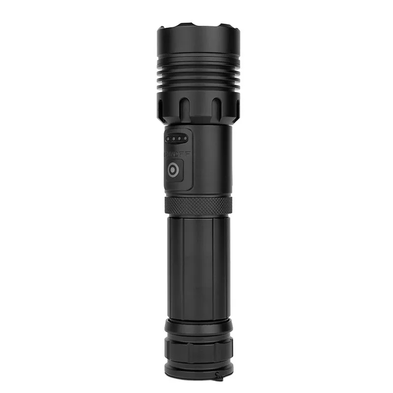 1200LM Metal Flashlight with 2000mAh Rechargeable Battery 8