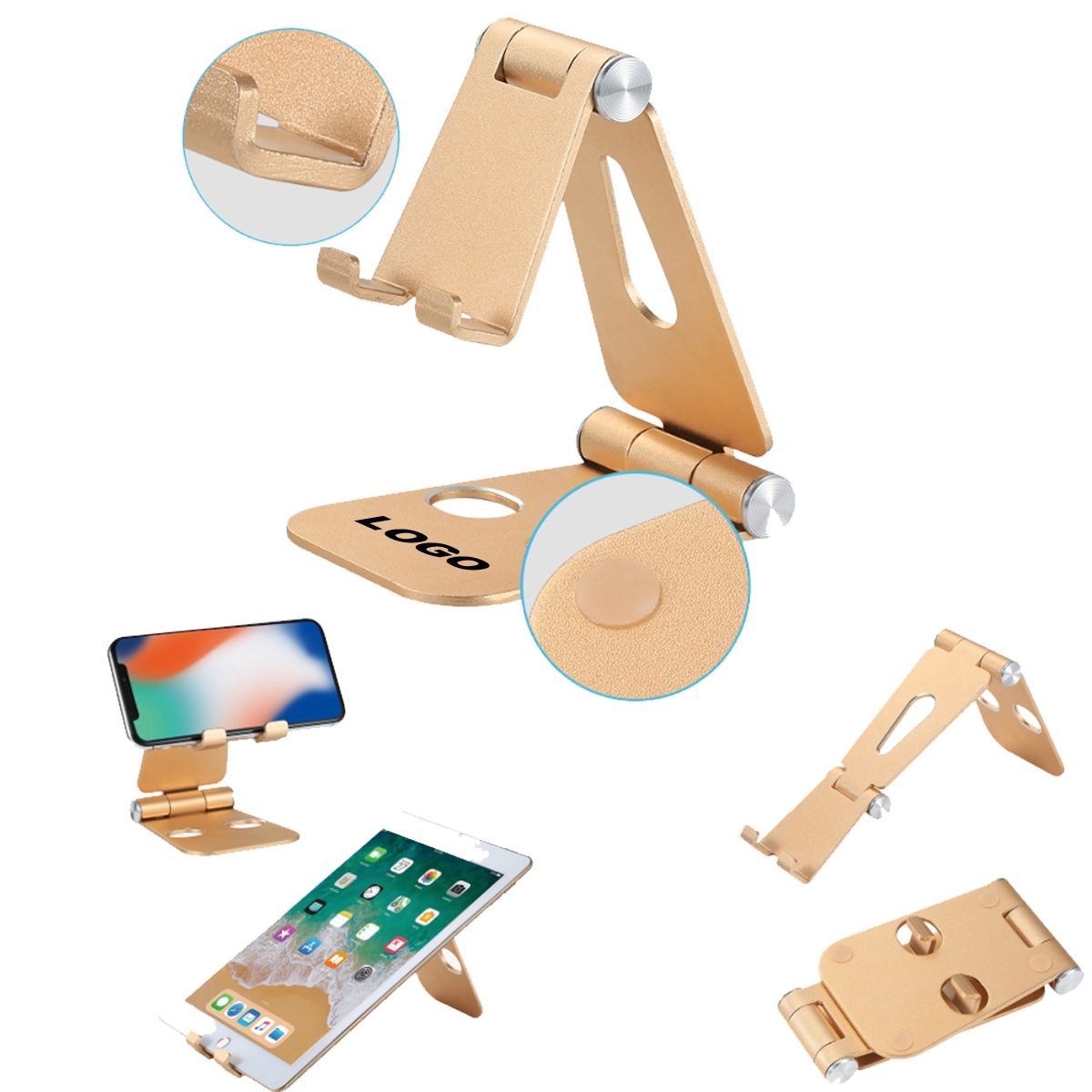 Aluminium Foldable Mobile Stand 2