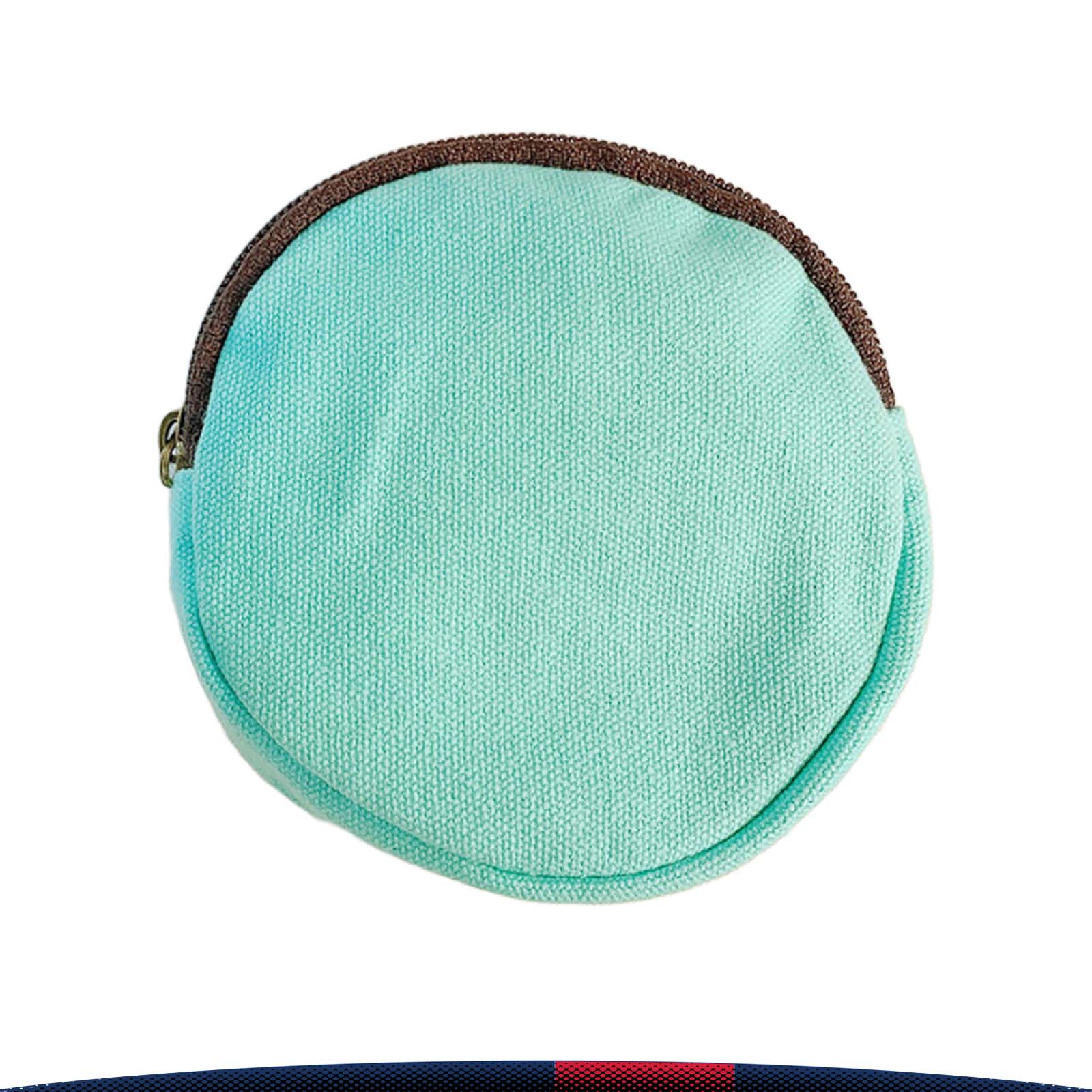 Canvas Round Coin Bag 11